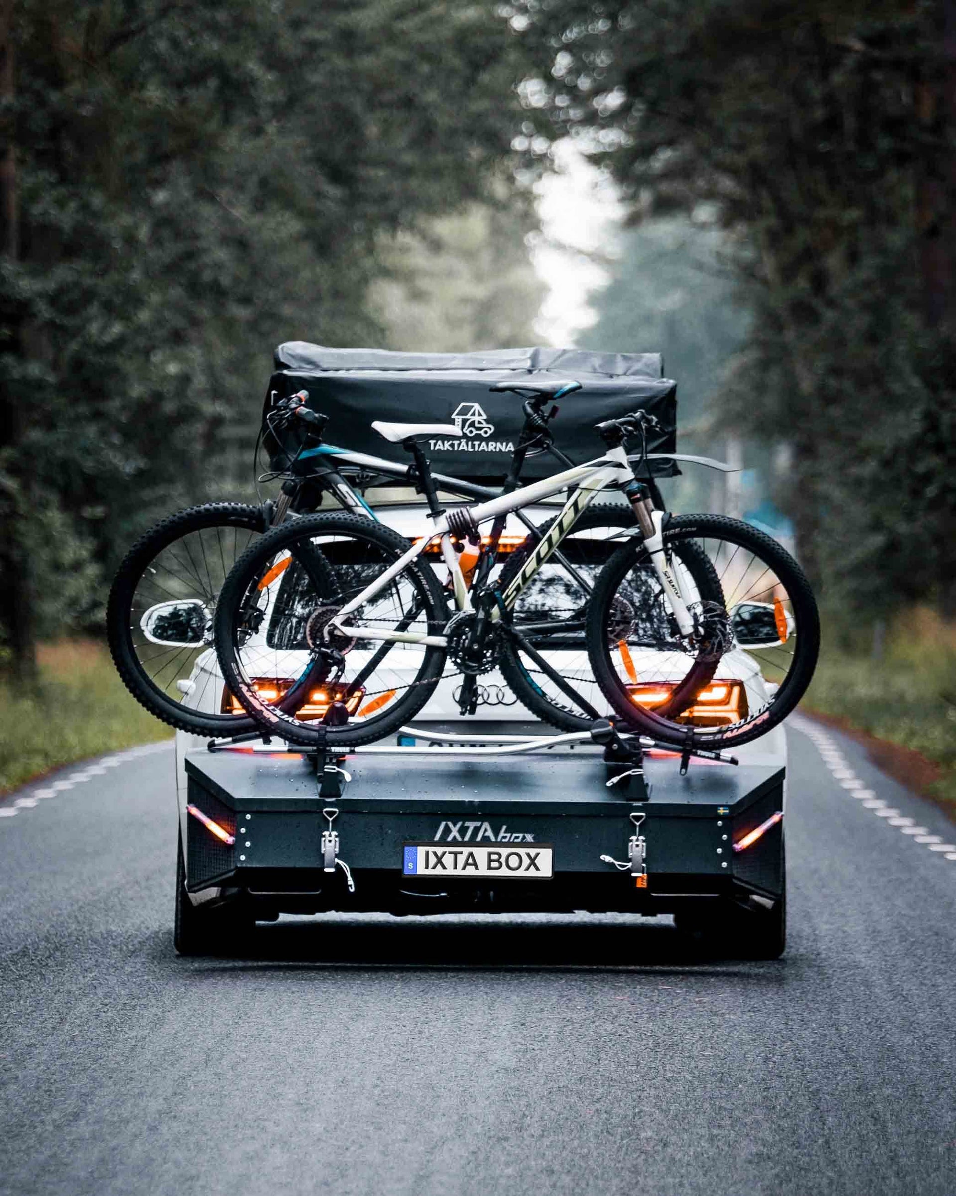 Can I transport my bikes with a storage box? - IXTAbox